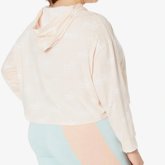 PUMA Plus Size Amplified Lightweight Hoodie, 1X, Cloud Pink, NWT - Picture 4 of 8